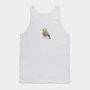 Eurasian Jay Bird Tank Top